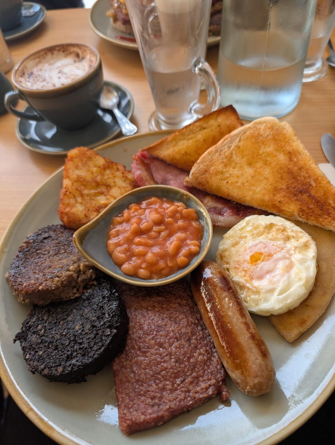 Full Scottish Breakfast in Glasgow, £10