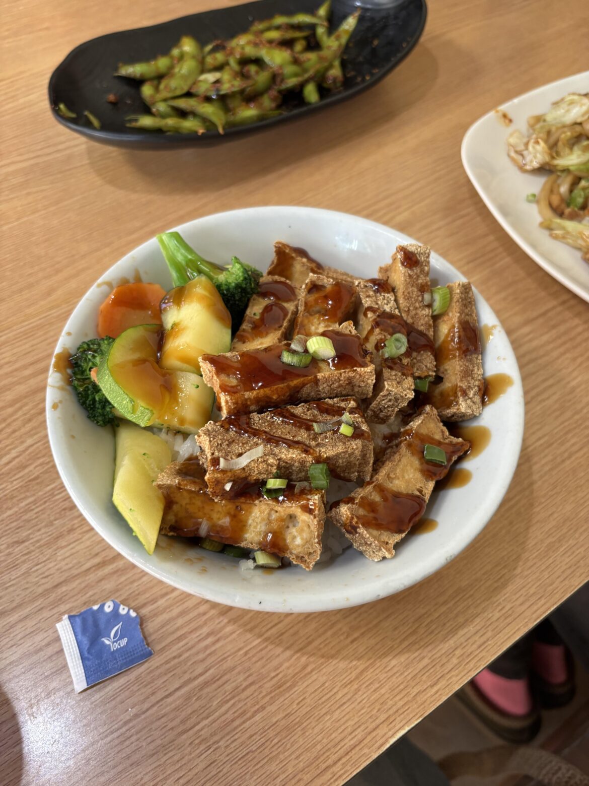 i wish i could make tofu like restaurants😭