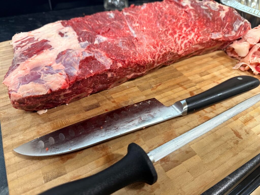 Who says you can’t get a good smoke ring on a pellet grill?