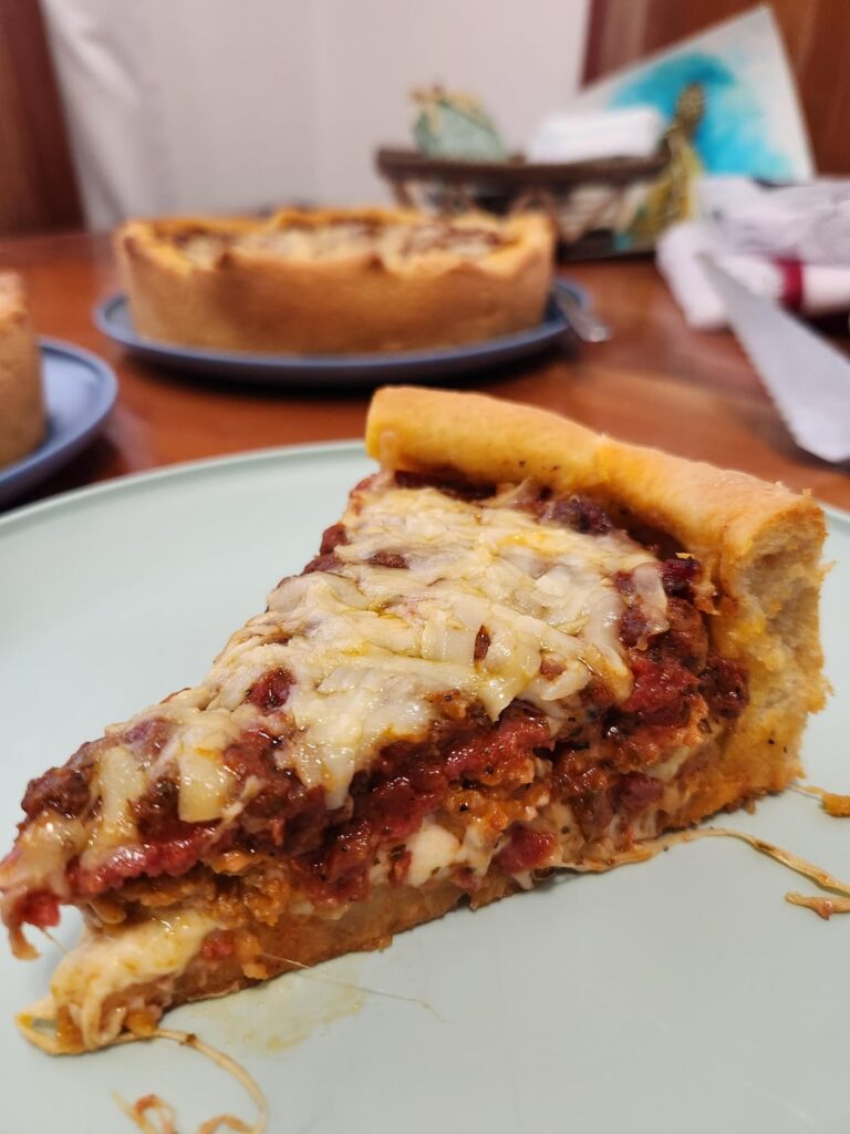 First deep dish attempt