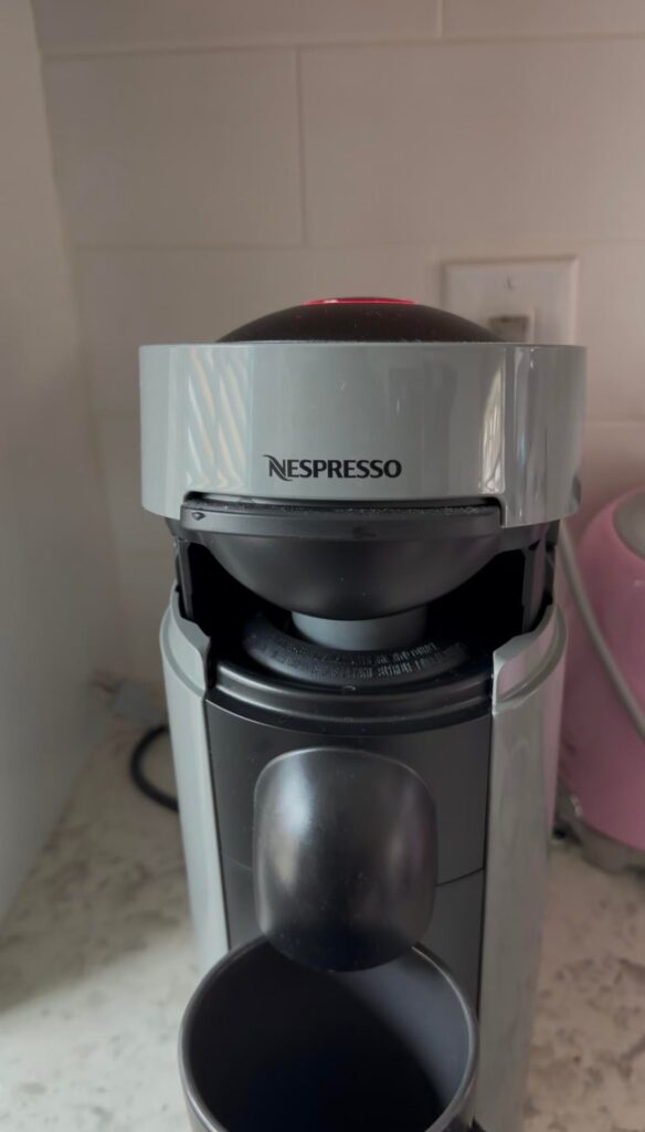 Nespresso Virtuo head won’t go down