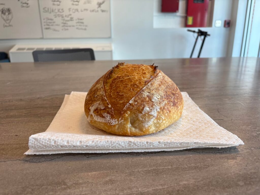 FIRST LOAF EVER!