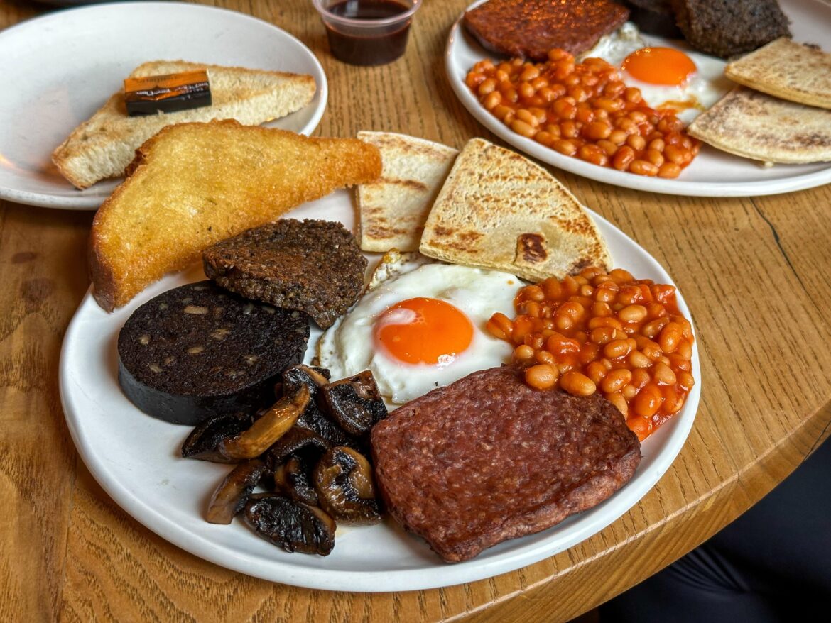 Scottish breakfast to celebrate Burns Night
