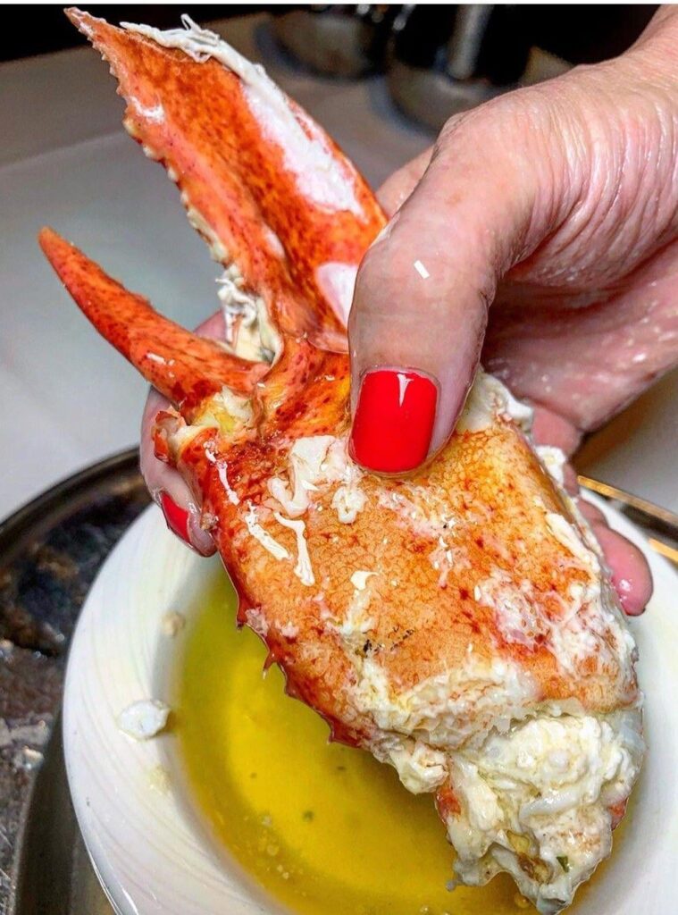 I made king size crab