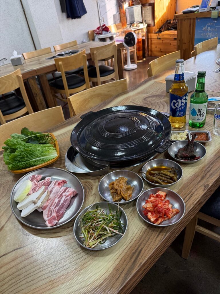 제주도 흑돼지 앤드 소맥