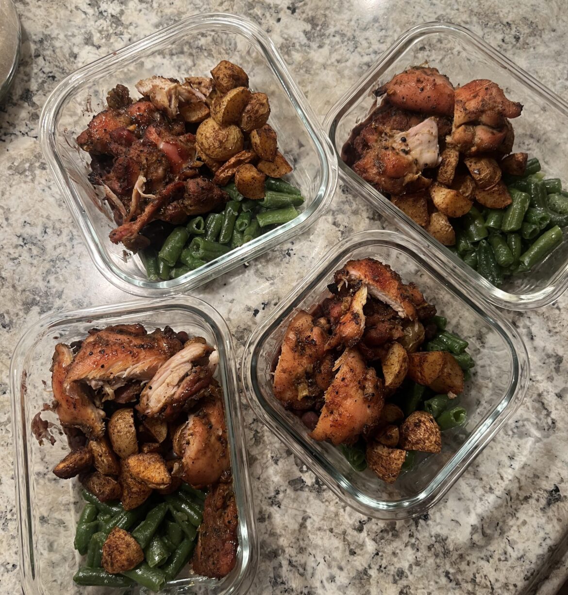 Jerk chicken bowls