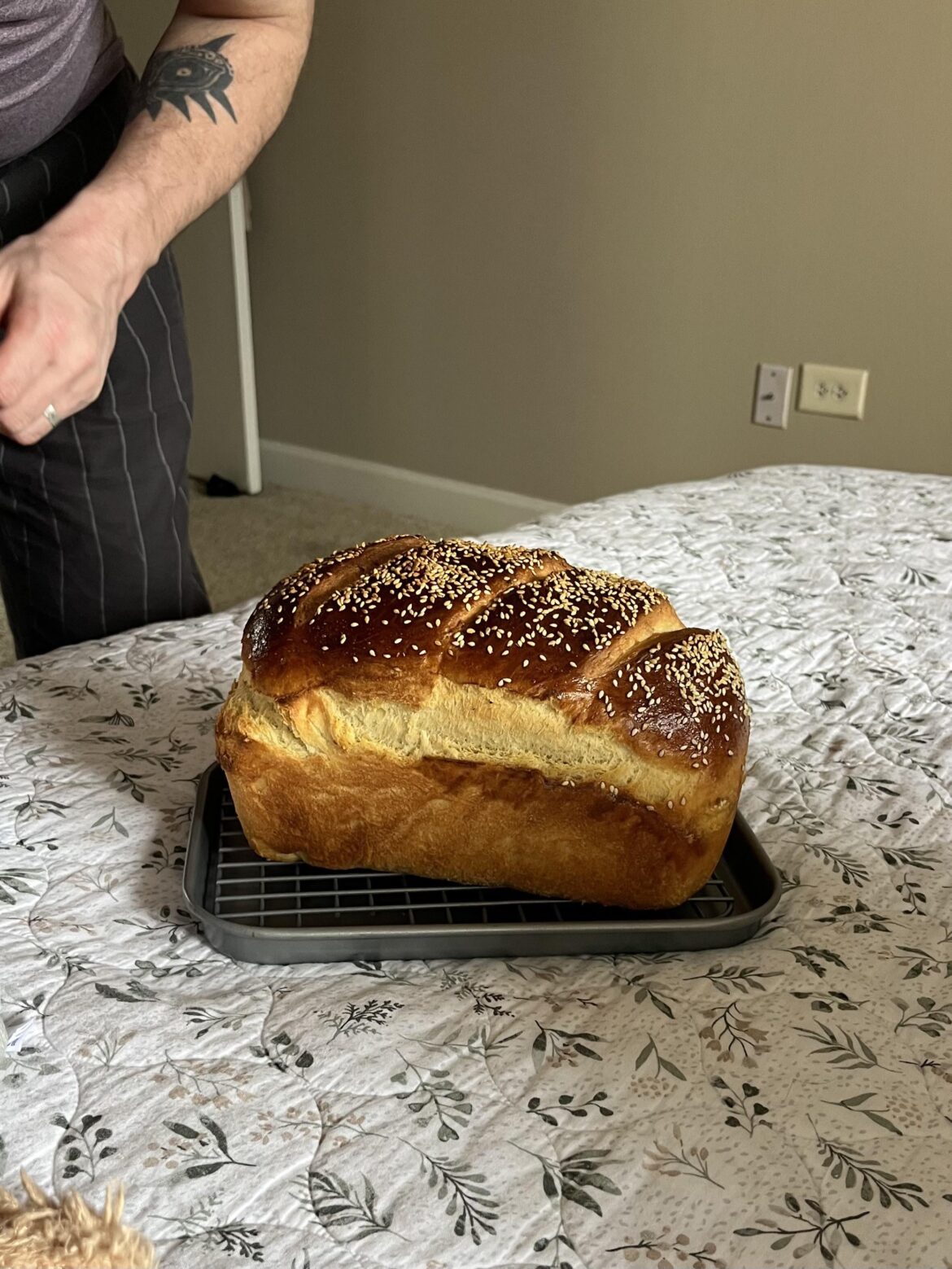Husband made this perfect loaf