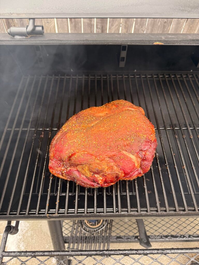 My 15 Year Old Son’s Finished Product ( Pulled Pork). 12 hours later. He Started at 5 AM and Finished at 6PM. I made the rolls myself 🥰