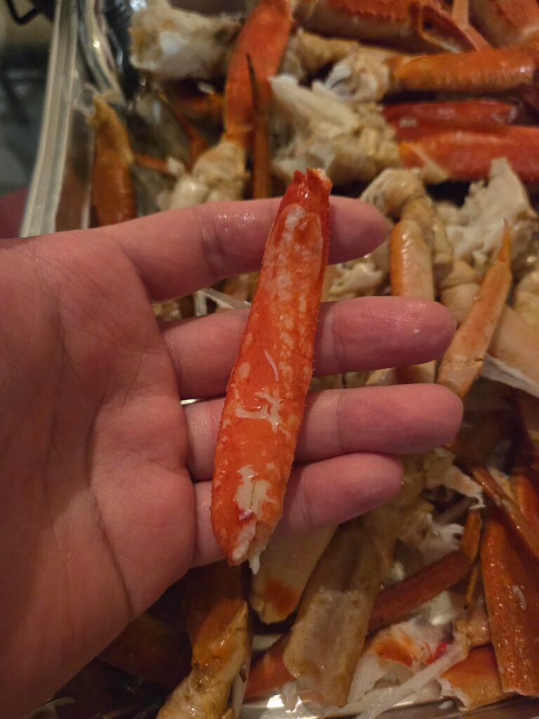 Snow crab clusters