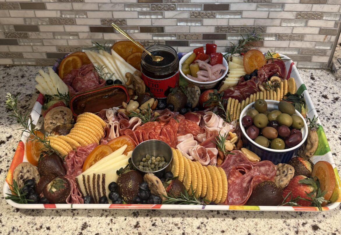 How did I do for my new years charcuterie board?