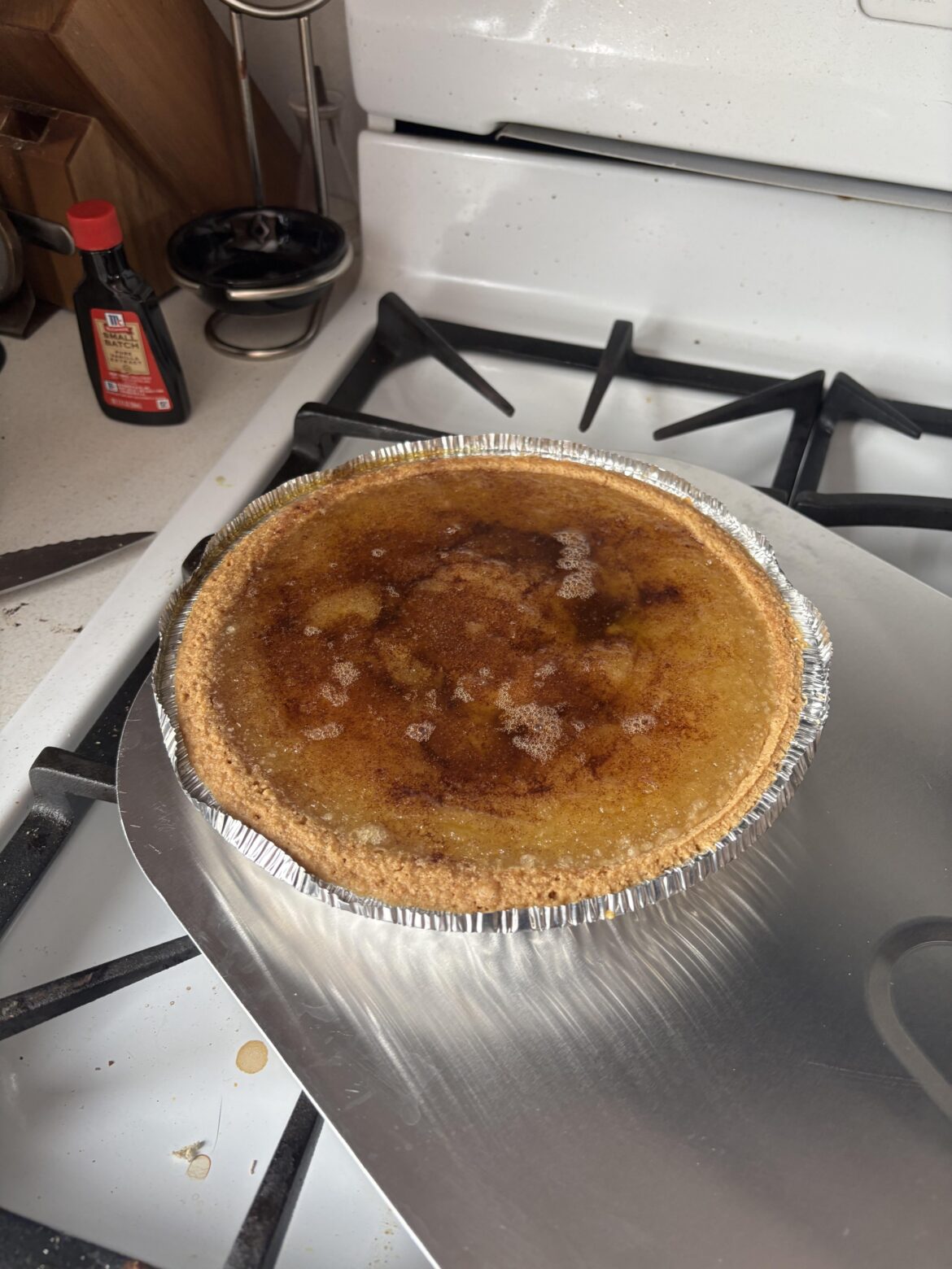 Vegan Sugar Cream Pie