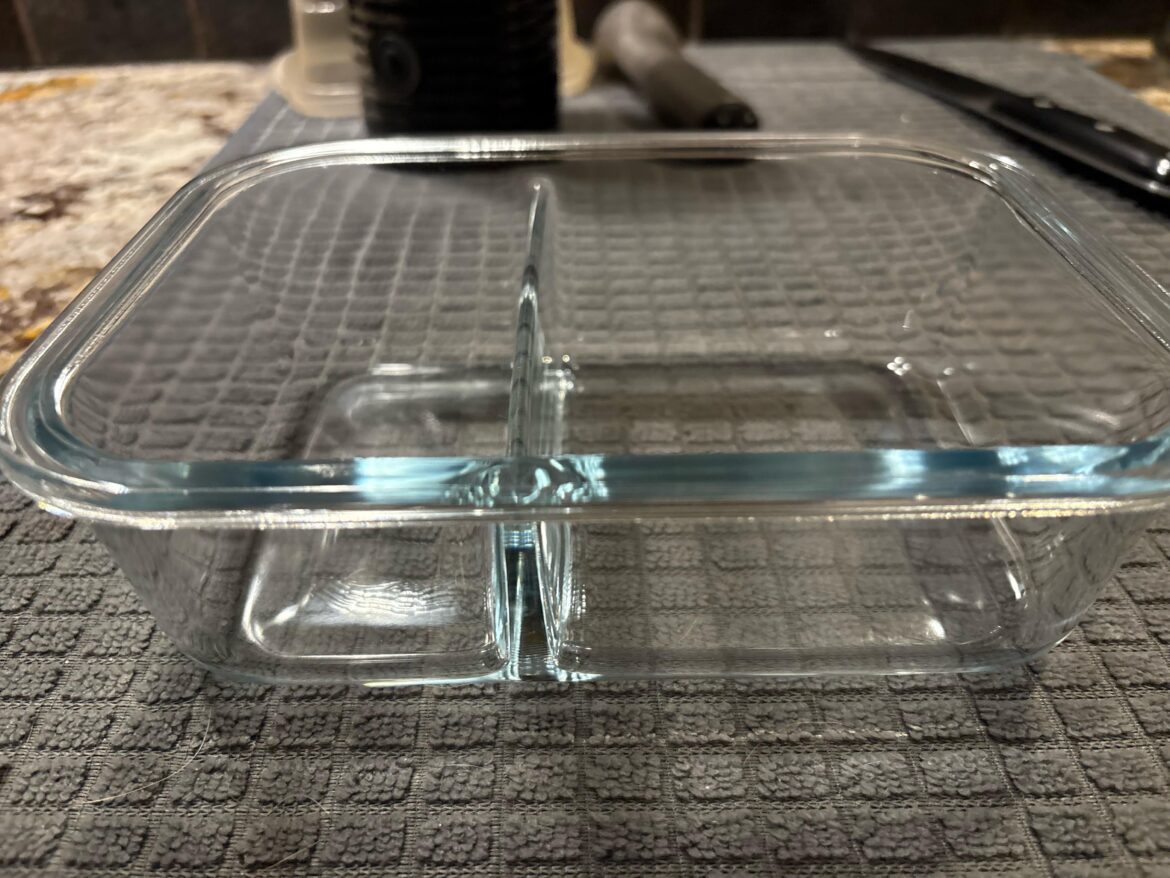 Can’t find fully divided glass containers??