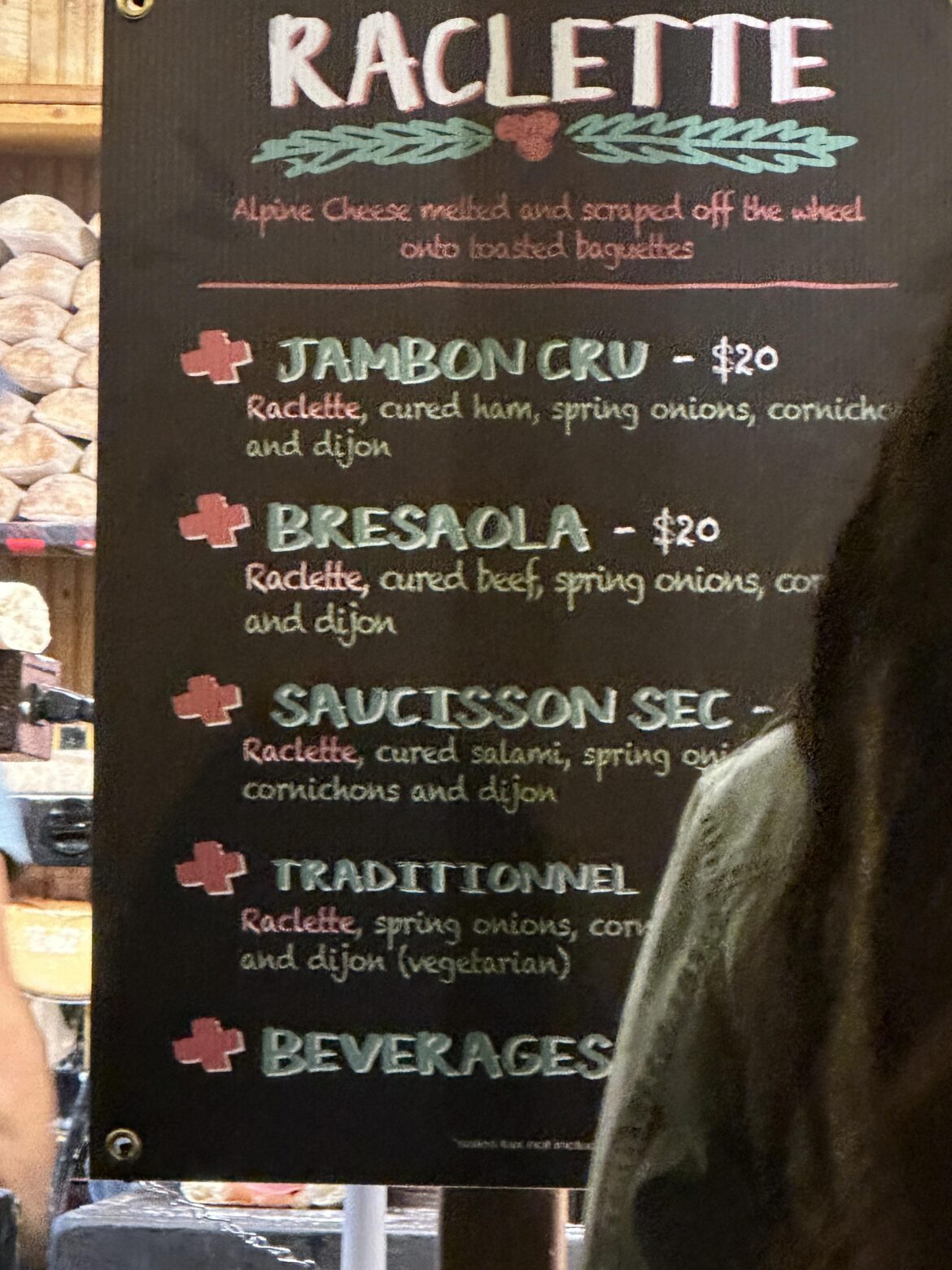 Christkindlmarket 2025: Baked Cheese Haus, No Alpine Brat?