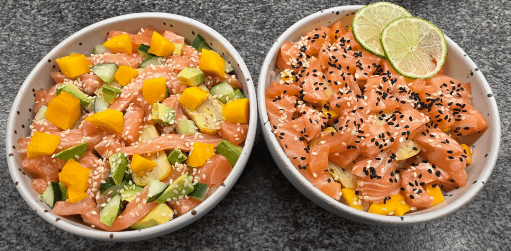 Tropical chirashizushi