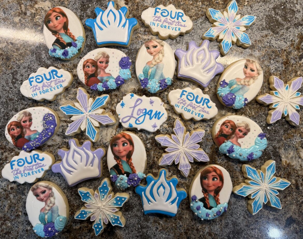 Frozen birthday theme