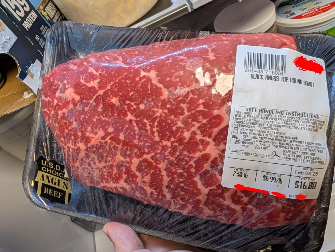 Don't usually buy this cut, but it looked pretty