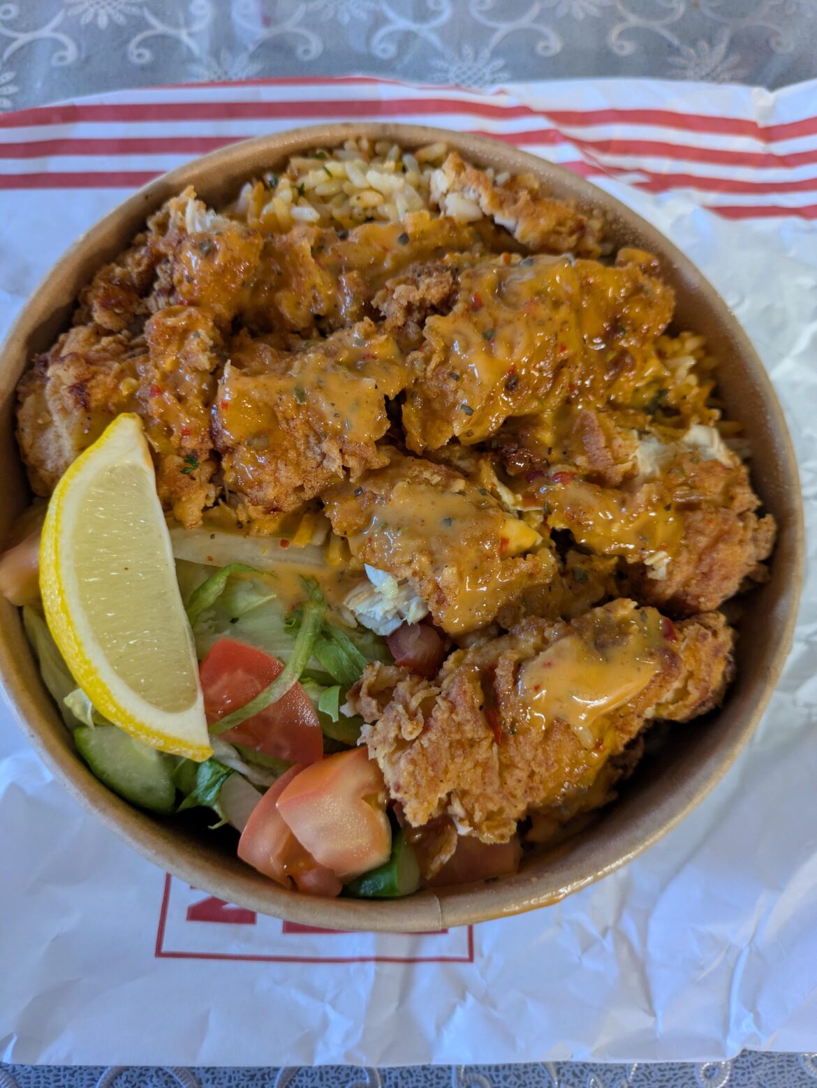 Yummi Express-Crispy Chicken Rice Bowl