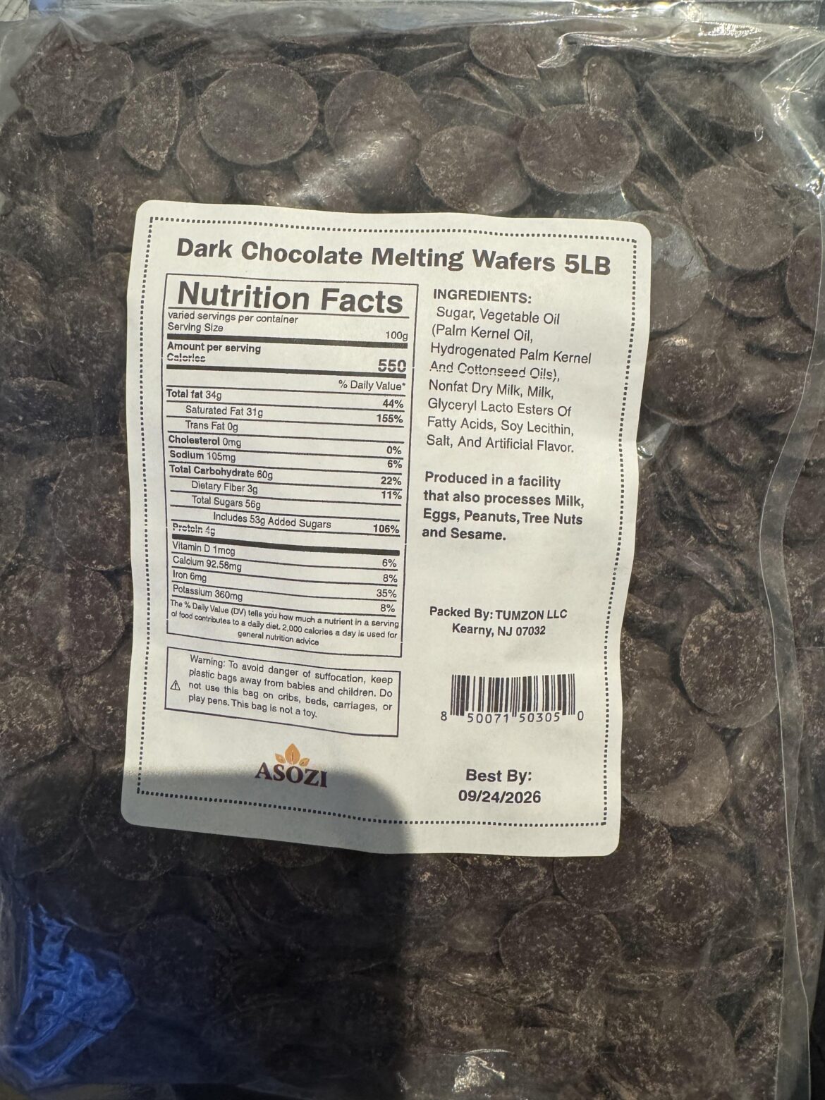 This chocolate contains zero chocolate