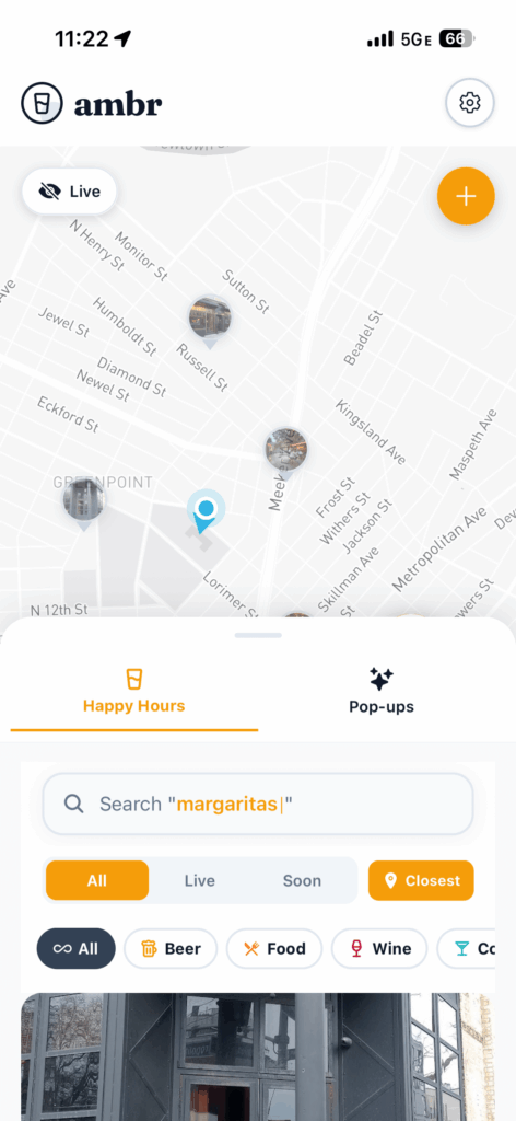 I built an app to track happy hours across nyc
