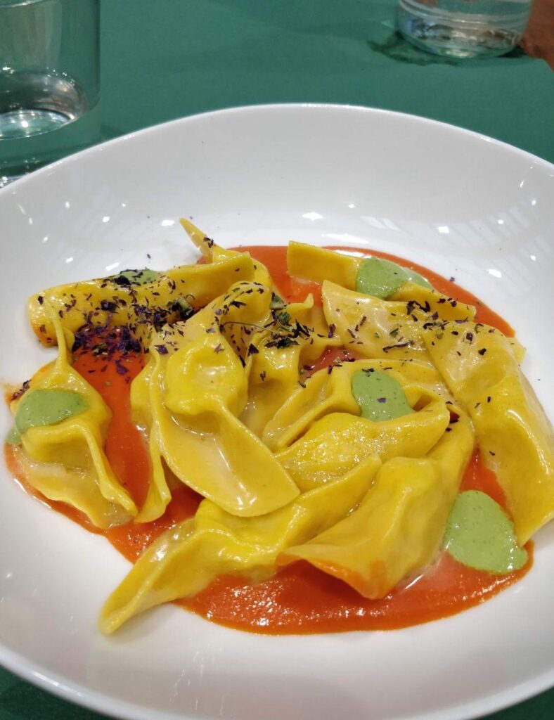 Which pasta did I eat in Eataly, Torino (Turin, Italy)?