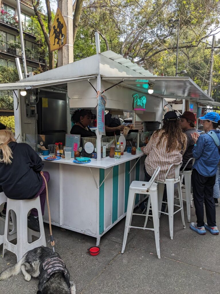 'Seafood' Tacos in Condesa, Mexico City