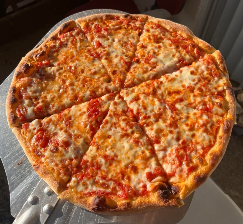 Homemade Cheese Pizza