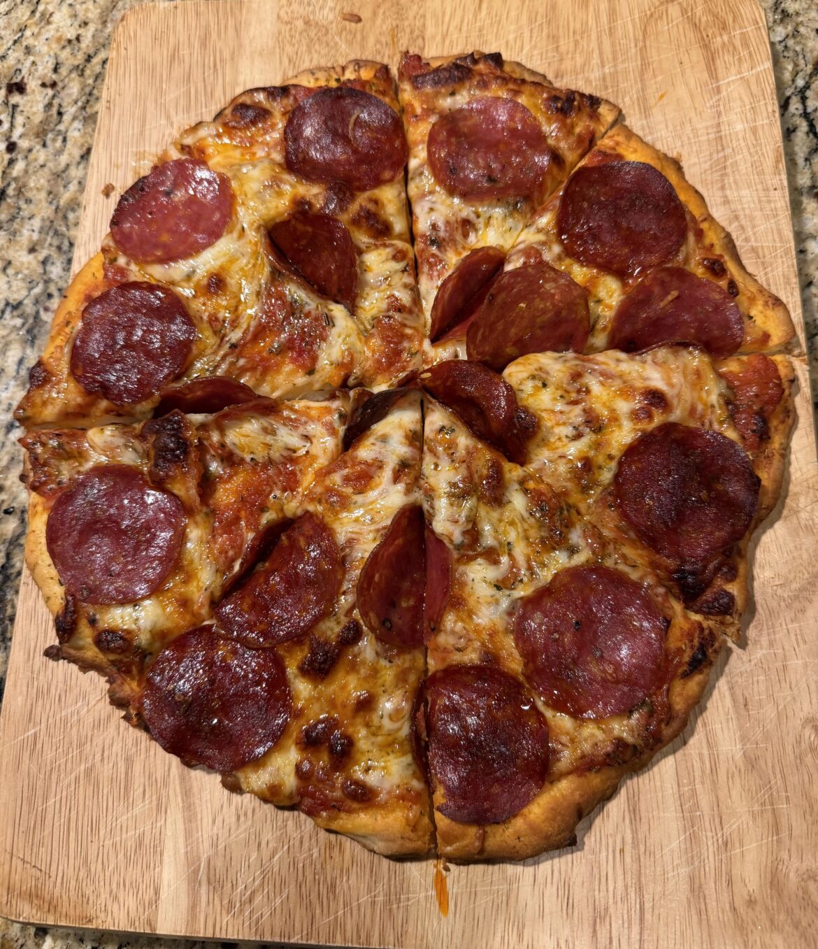 Homemade Pizza for New Year’s