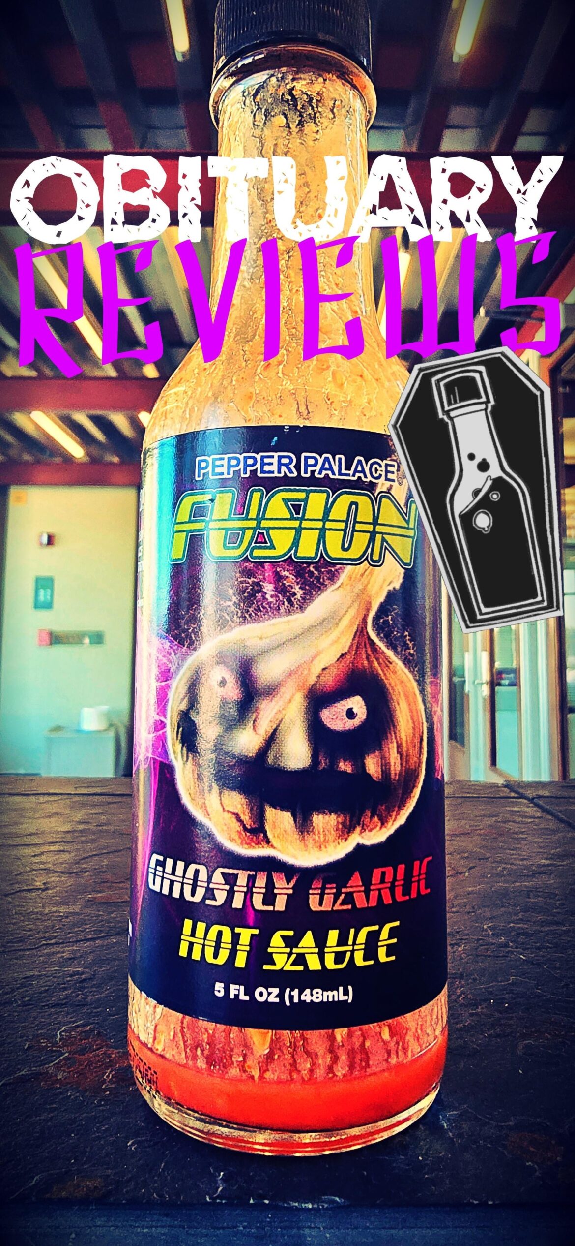 Pepper Palace - Ghostly Garlic - OBITUARY REVIEW