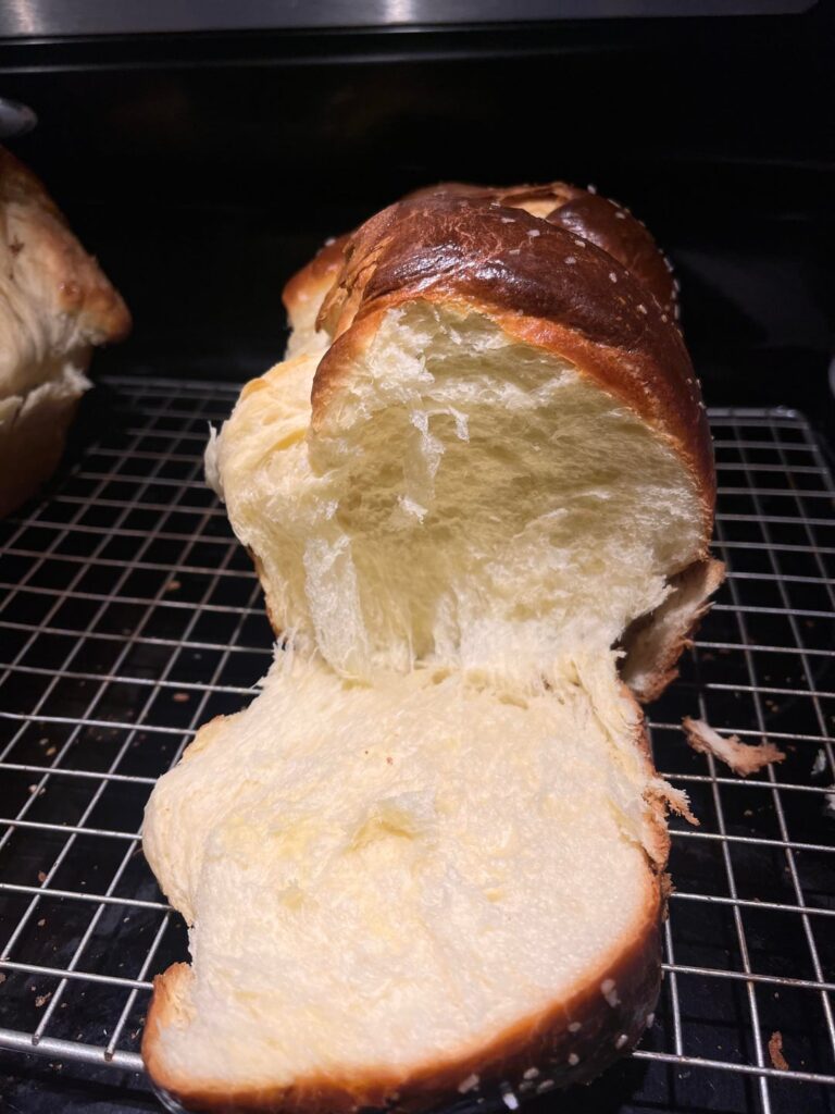 30 hours, 7 eggs and 2 sticks of butter later… my first Brioche!