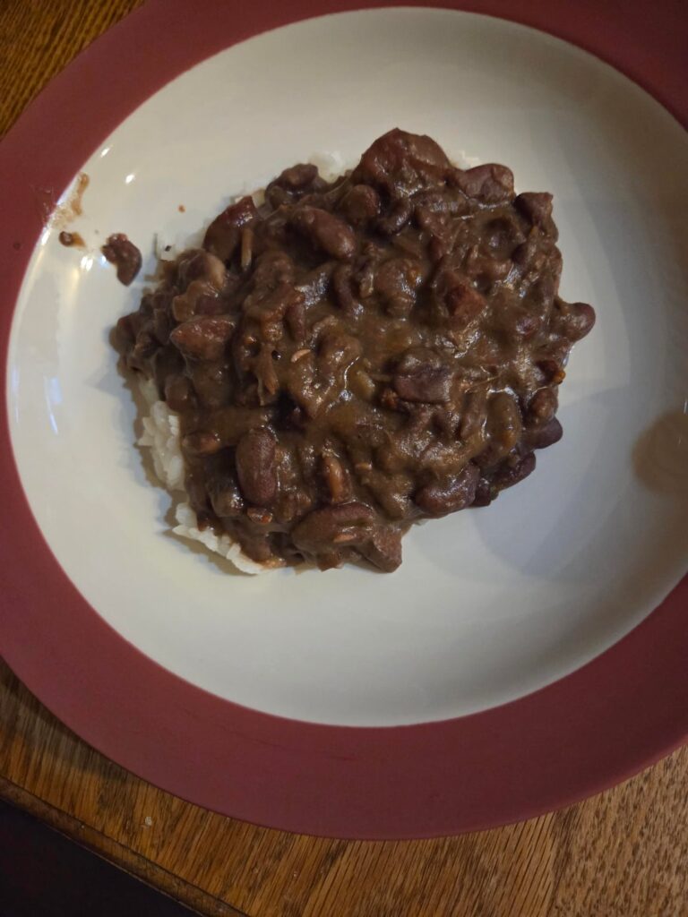 New Orleans Red Beans and Rice from The Web Page