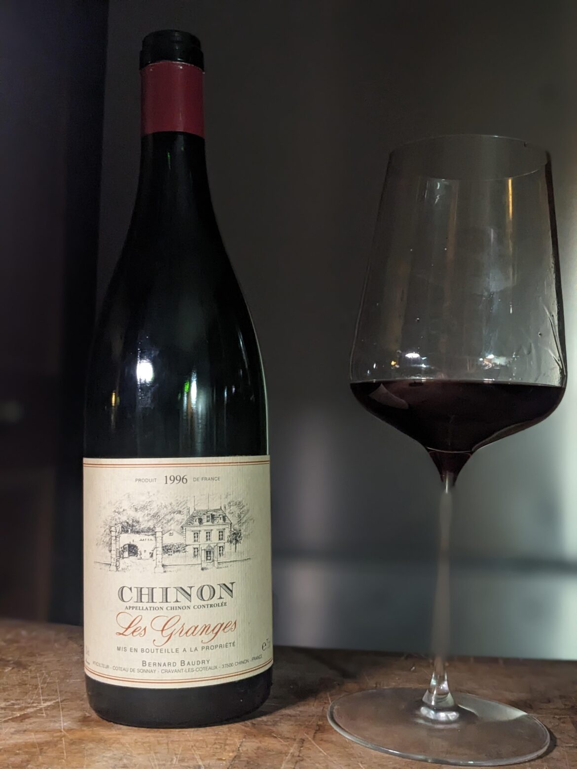 Bernard Baudry Chinon "Les Granges" 1996