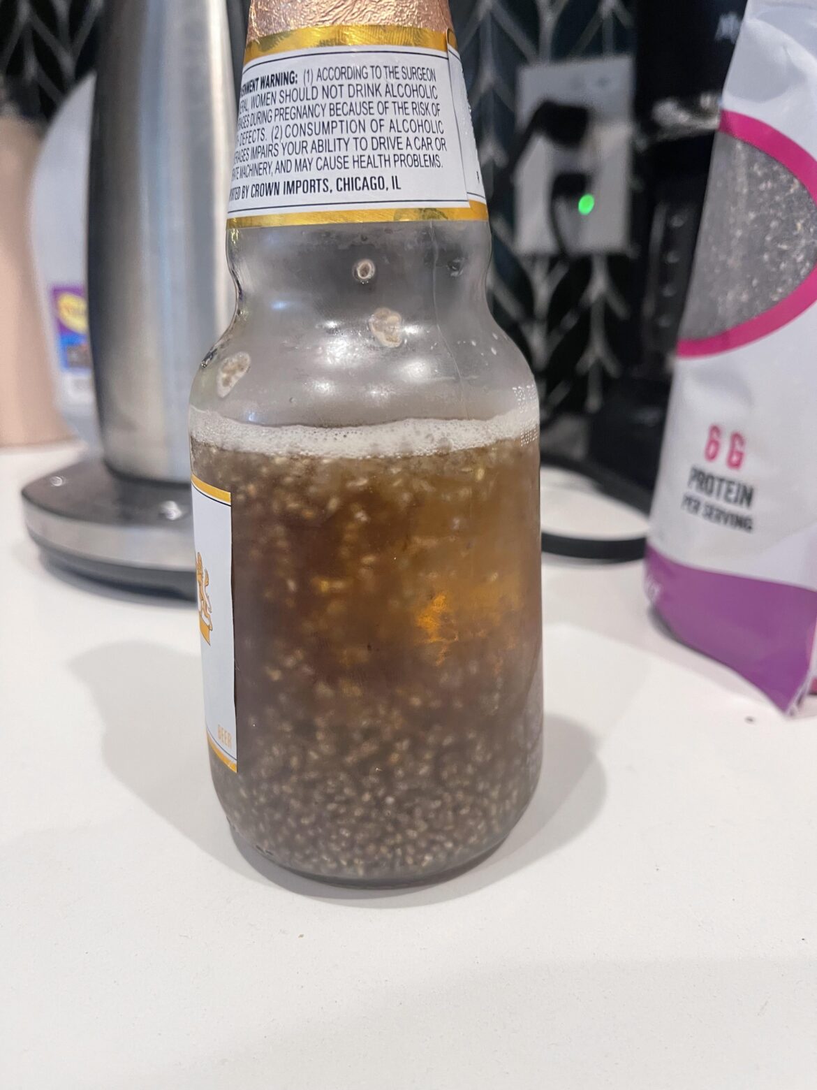 Chia pudding, Modelo edition!