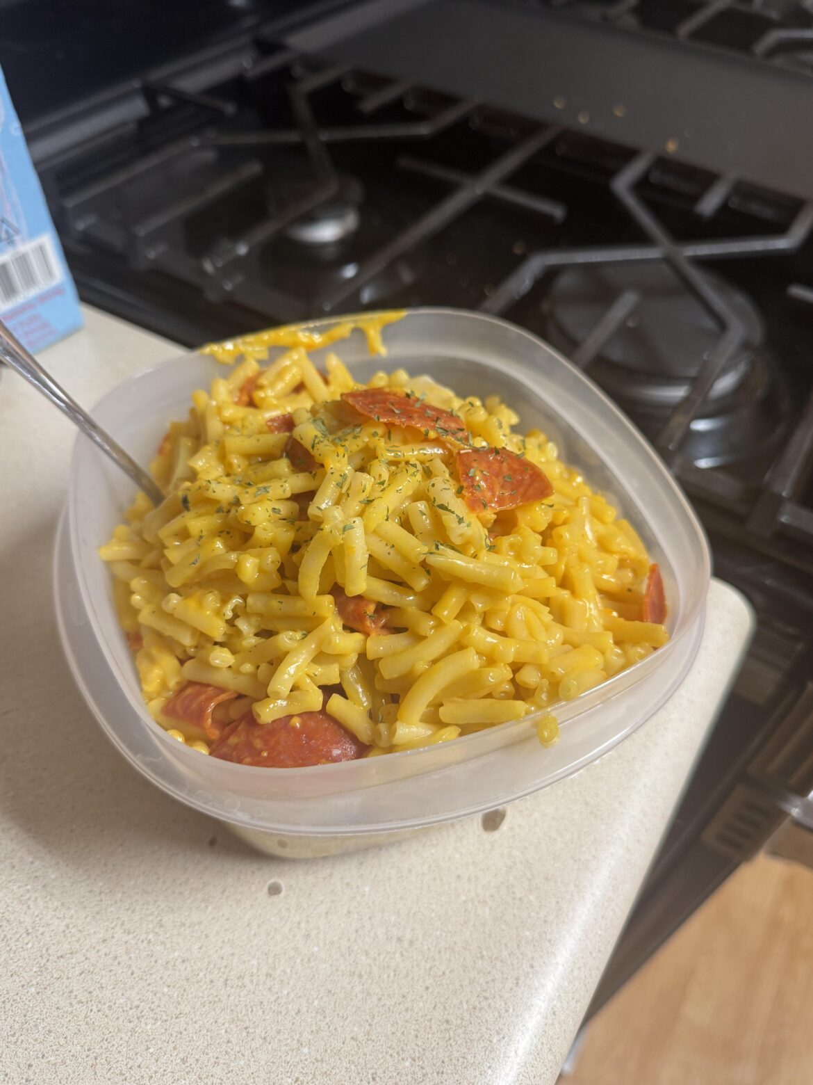 Smacken cheese add pep.