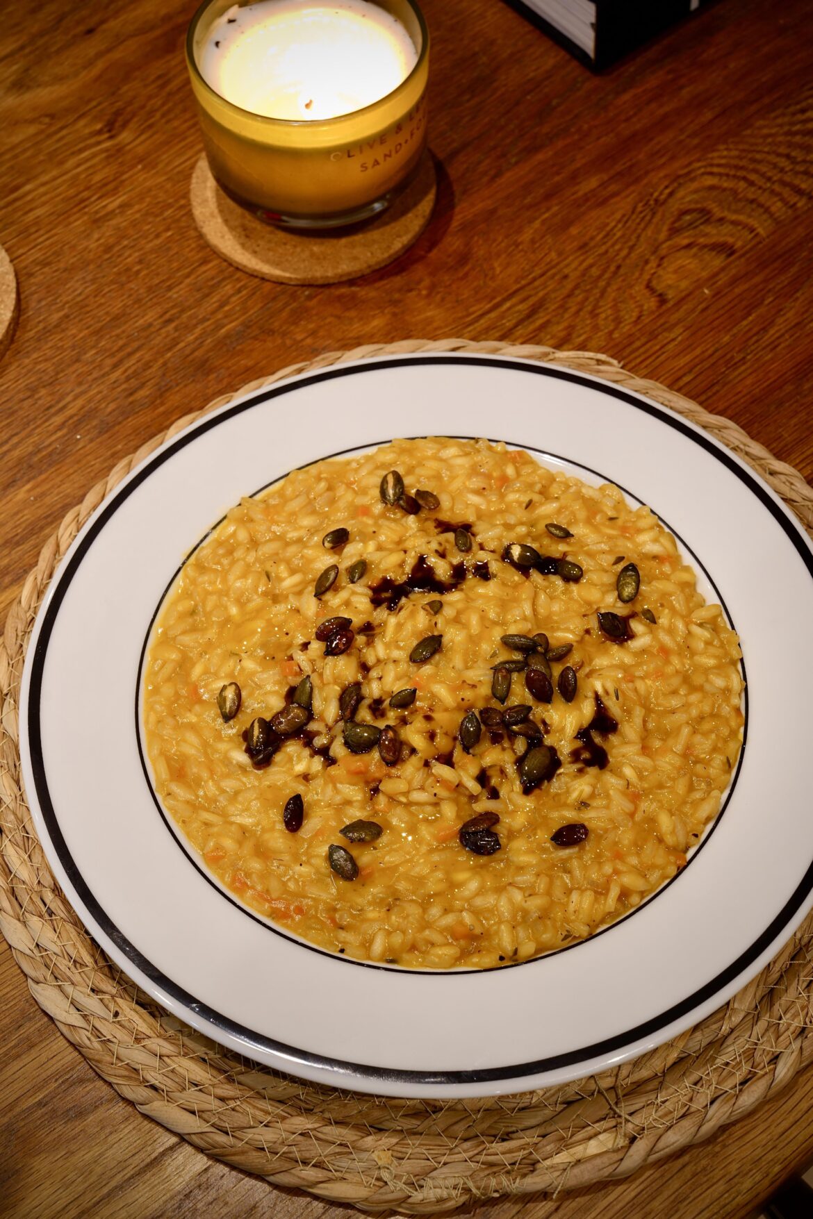 Crown Prince Squash Risotto