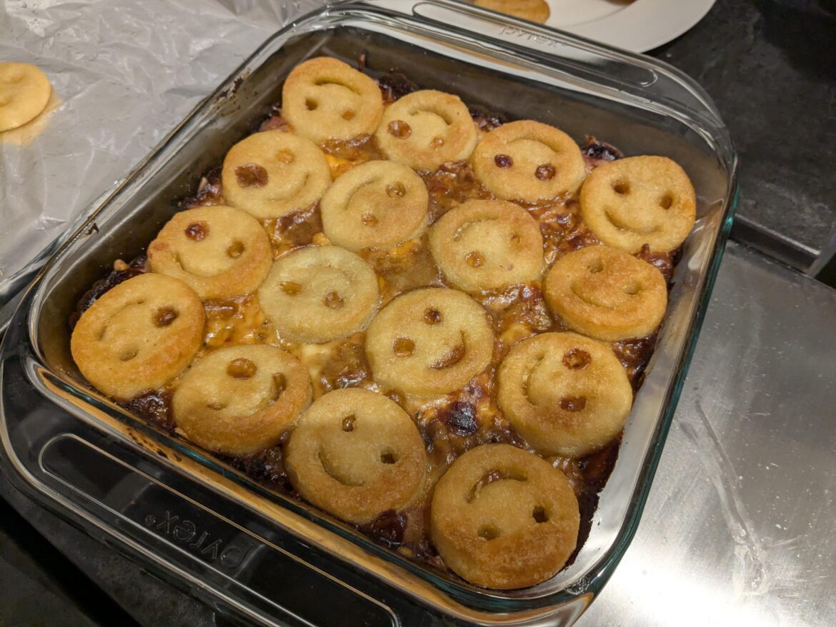 French Onion Soup Casserole Topped With Smiles®