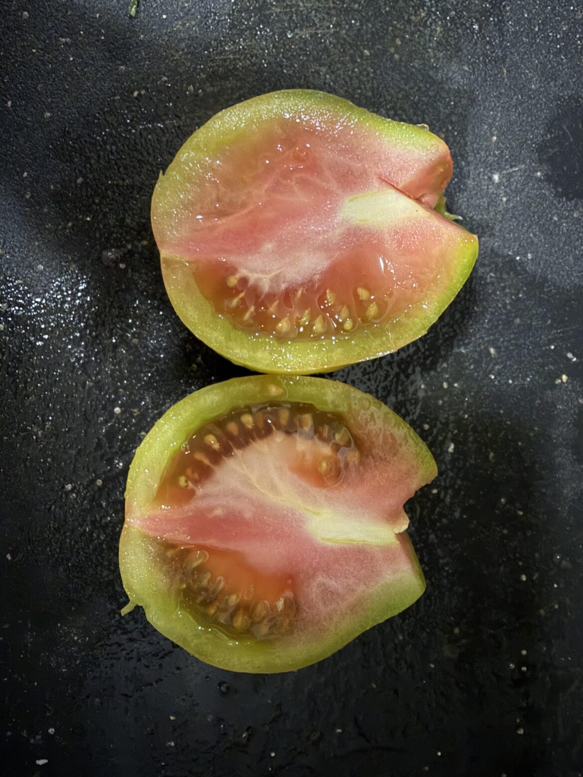 maybe the prettiest tomato I’ve ever seen