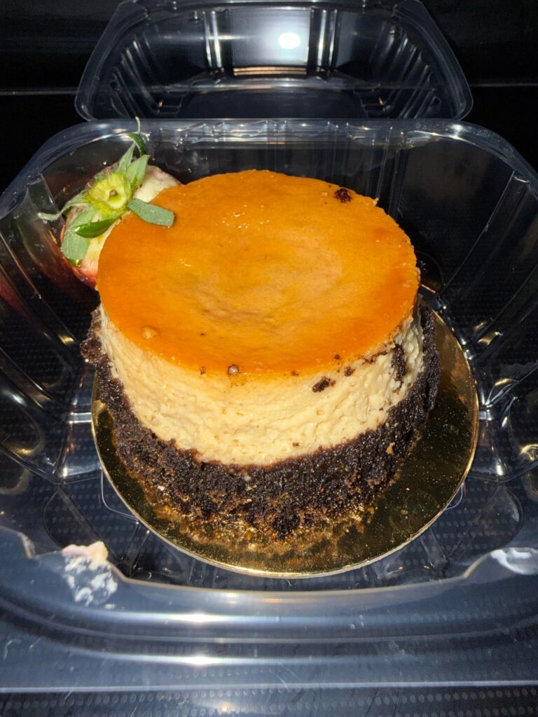 Tried some tres leches and chocoflan