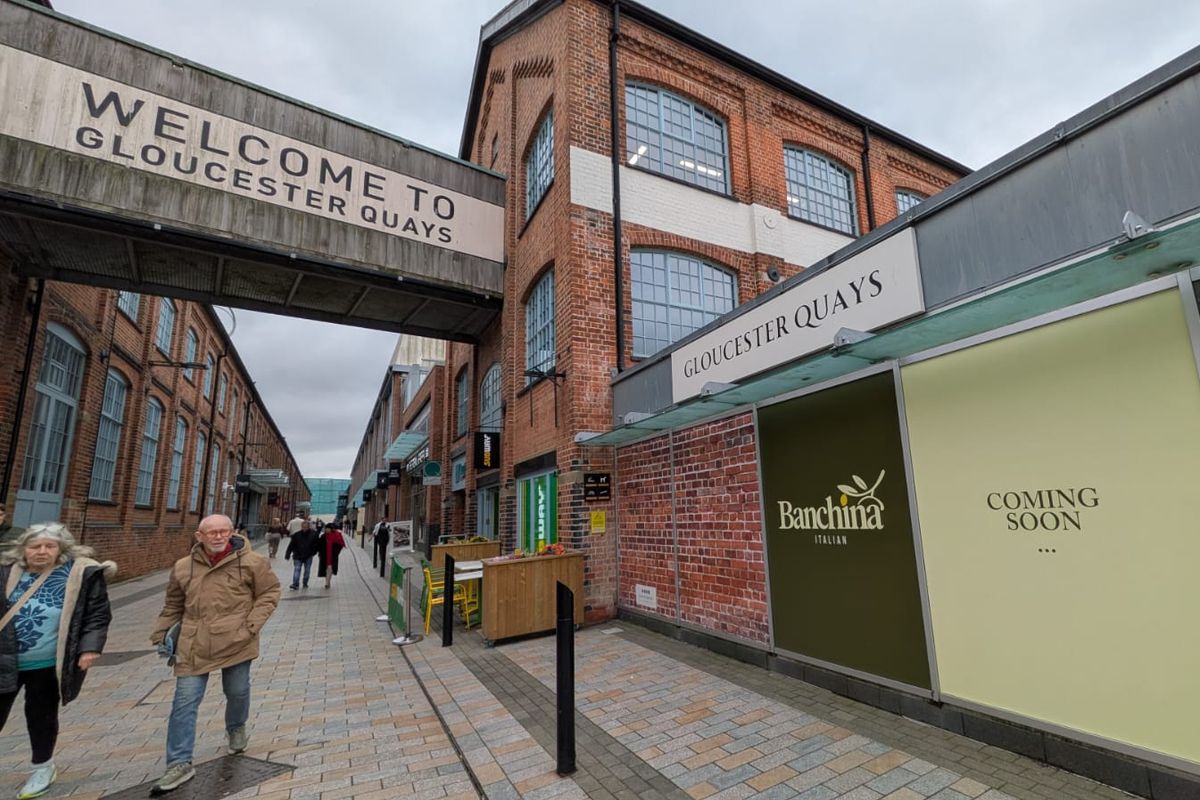 A new independent Italian restaurant is coming soon to Gloucester Quays