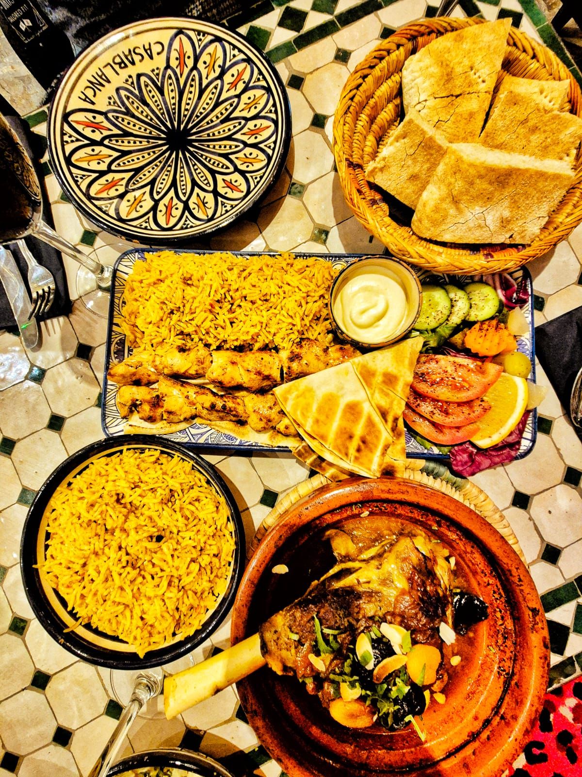 What a delicious feast we had! 