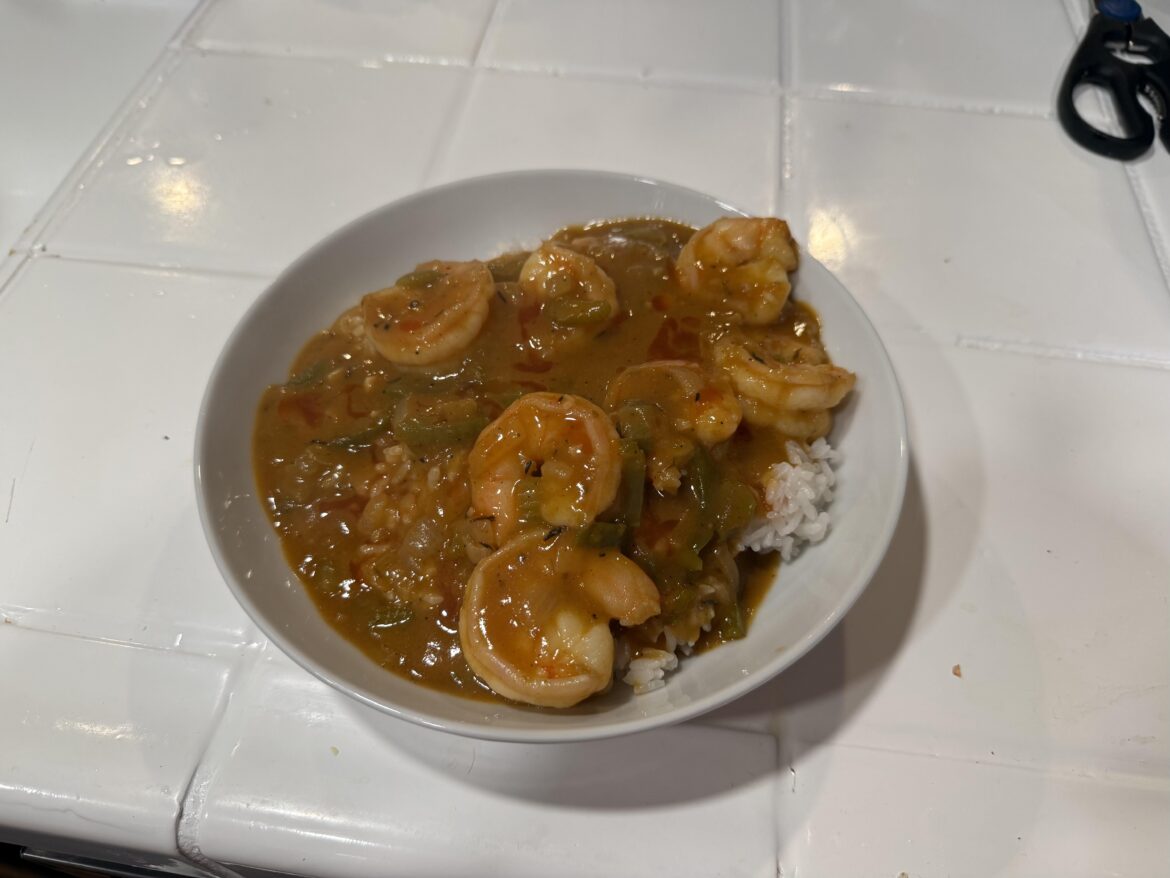 Shrimp Étoufée