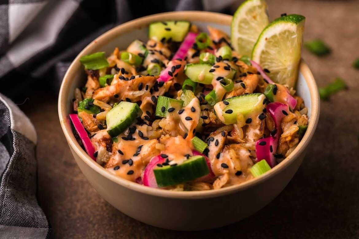Salmon Rice Bowl