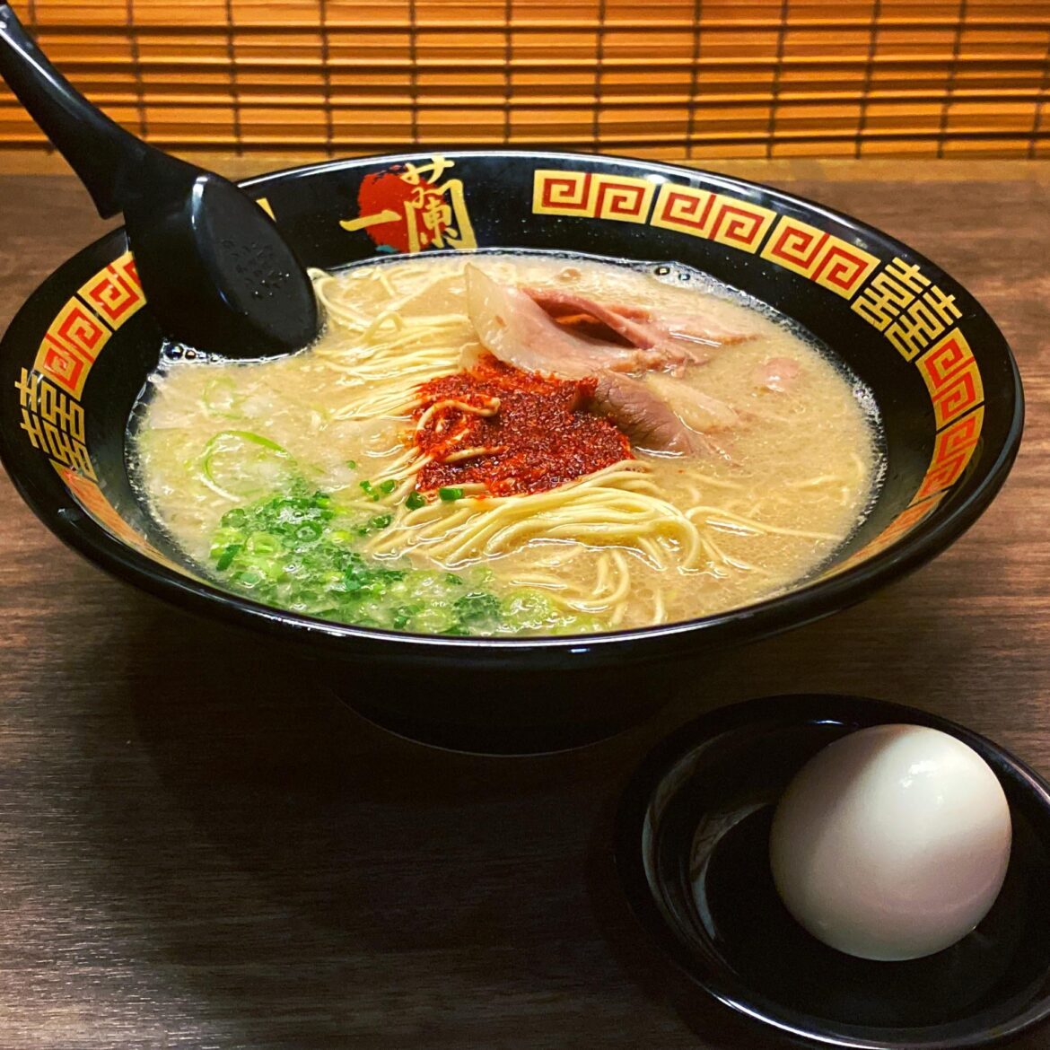 Ichiran ramen, and the egg. You need that egg.
