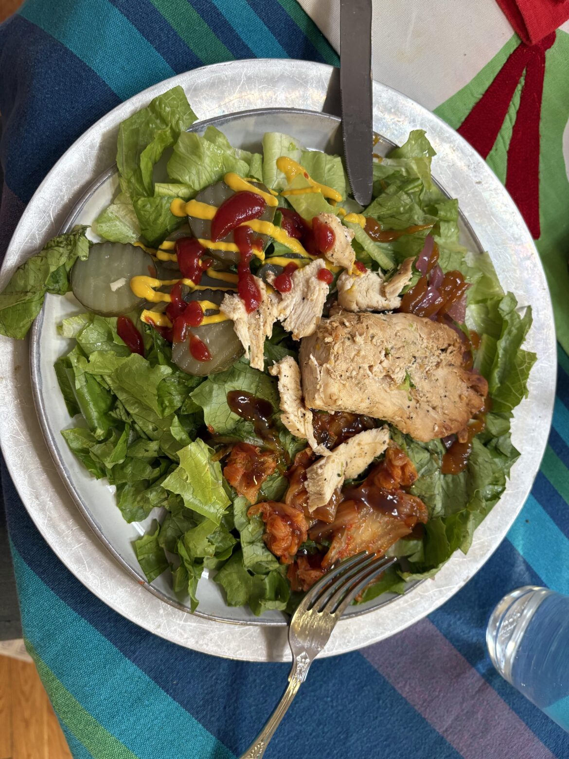 Triple tripickle salad