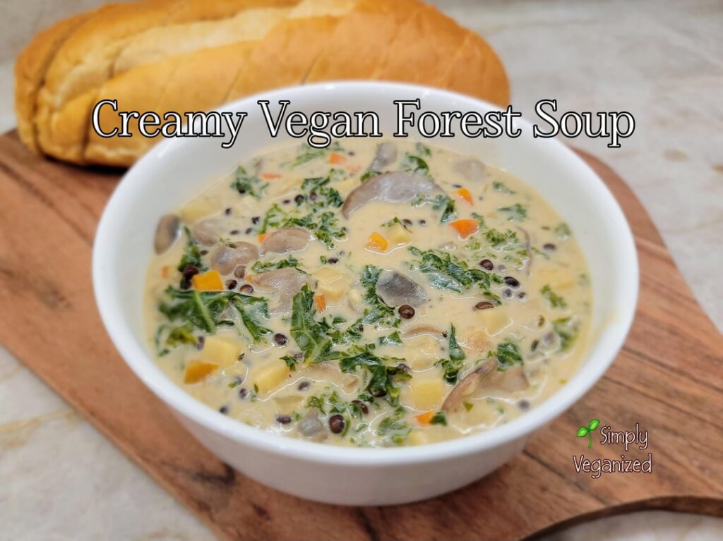 Creamy Vegan Forest Soup