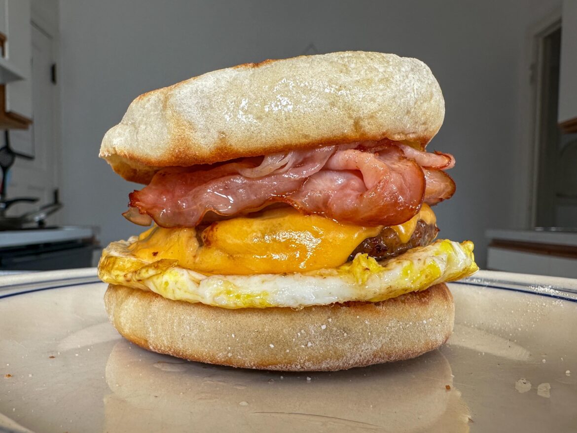 A nice little breakfast sammie