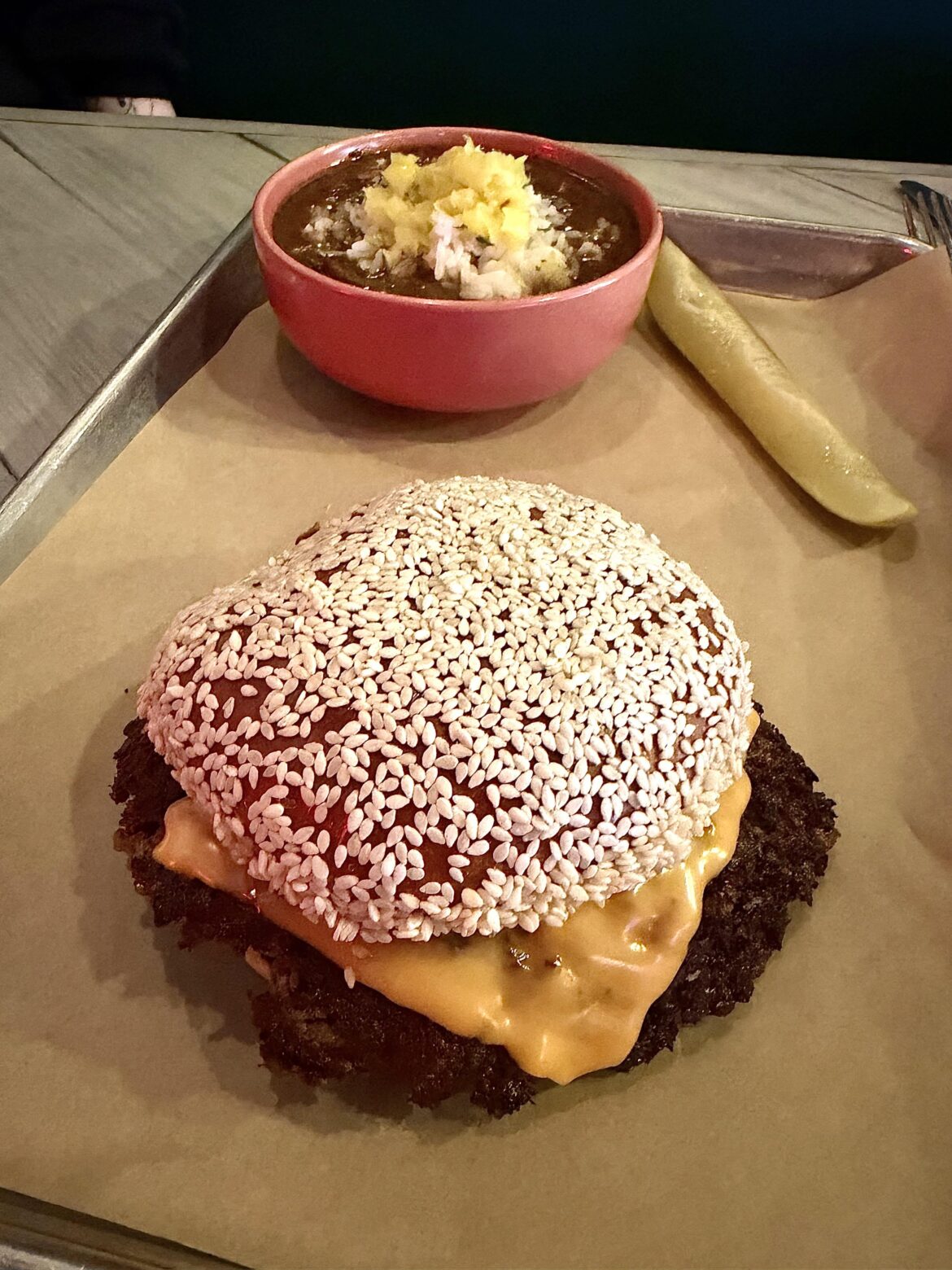 Single Smash - Sesame Bun