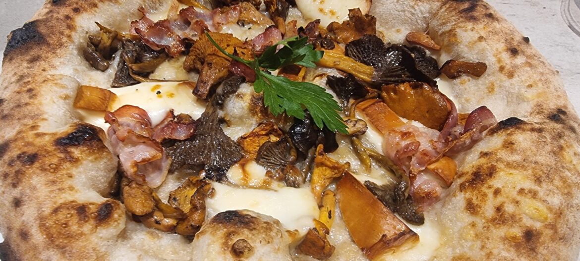 Contemporary Neapolitan "Forest" Pizza