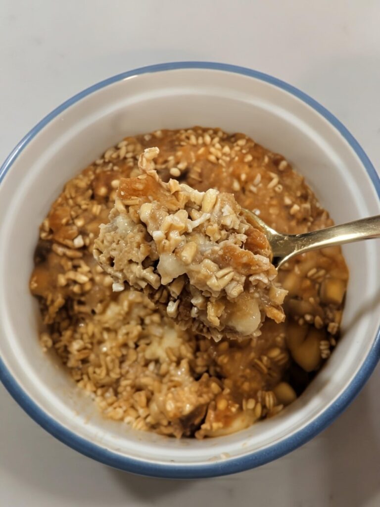 Oats of steel - peanut butter banana overnight oats 😊