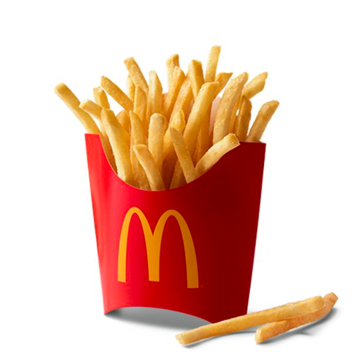 a red cup of french fries