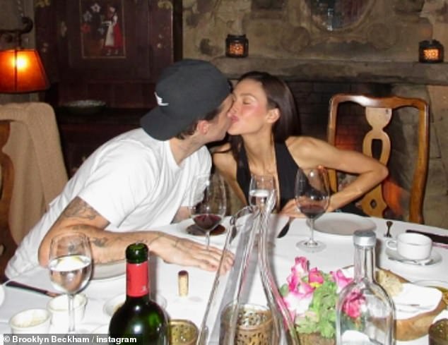 This is not the first time Brooklyn has had luxury wines as he shared pictures enjoying dinner and fine wine during a stay at Meghan and Harry's favourite California hotel last month